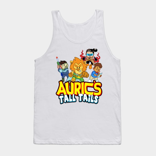 Tall Tails Group Tank Top by Great North Comic Shop